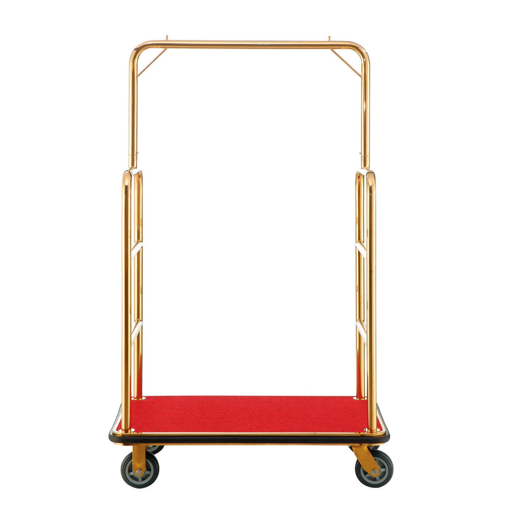 Gold Stainless Steel Bellman Cart K16378