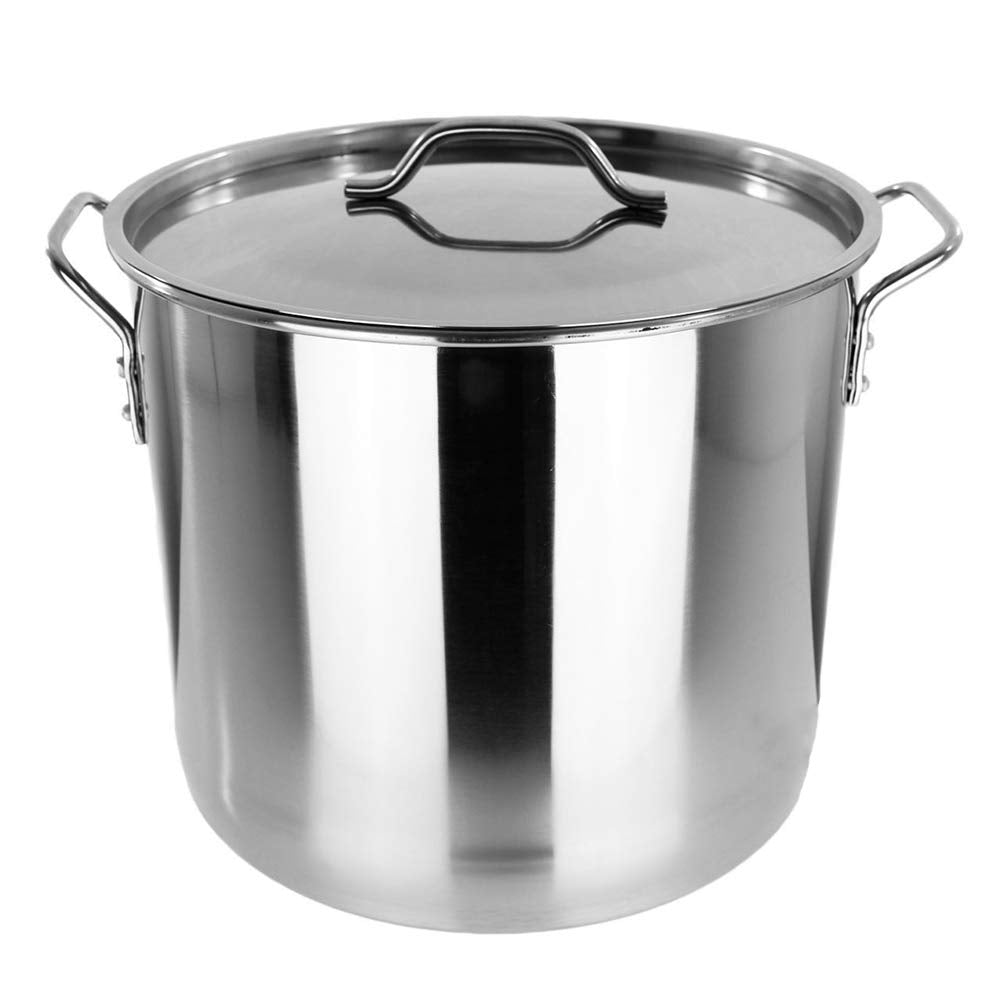 60 QT Stainless Steel Stock Pot Steamer G757