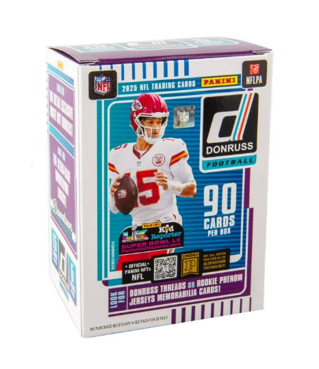 Football Trading Cards Blaster Box 90 Cards O13155