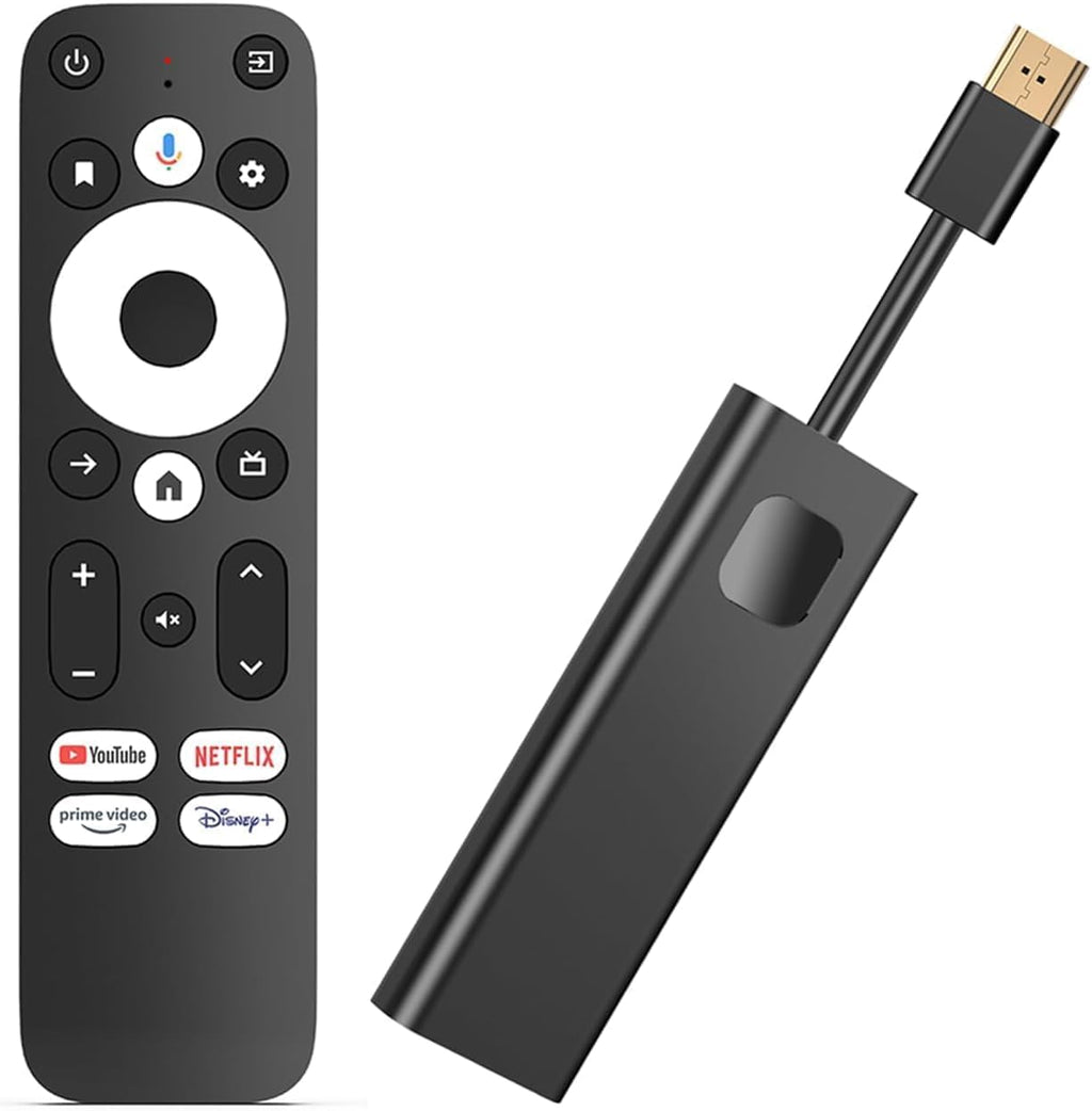4K Android TV Stick Voice Remote Bluetooth Dual Band WiFi USB-C S820
