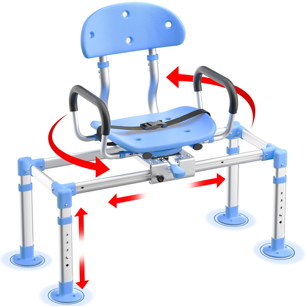 Sliding Shower Chair Tub Transfer Bench E6345