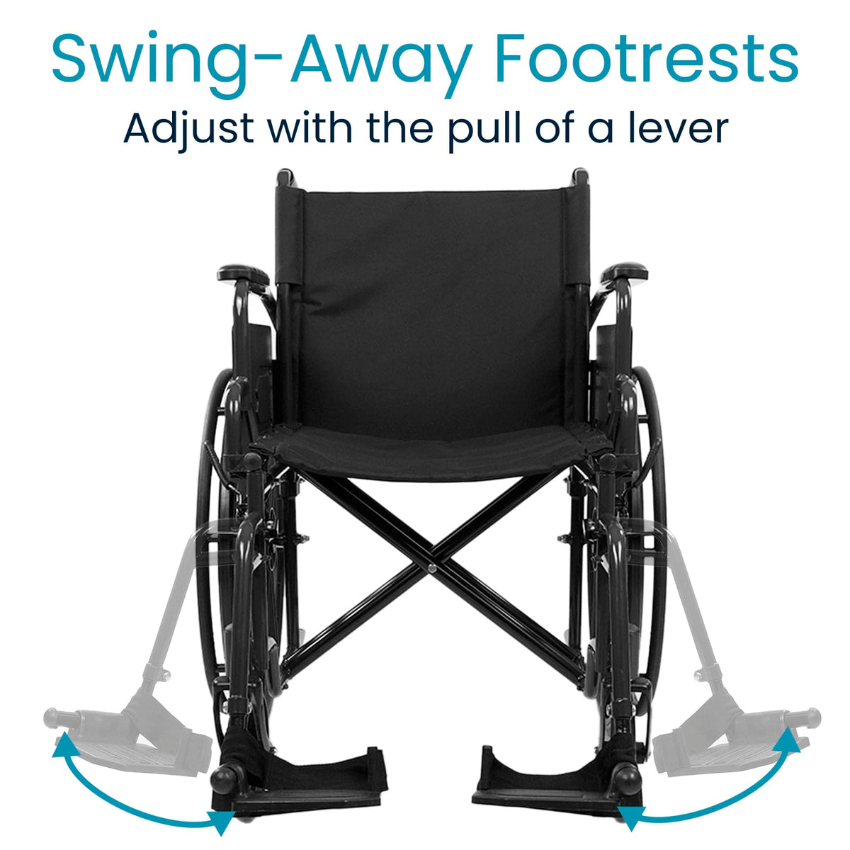 Bariatric Wheelchair 400 lb Heavy Duty 20” Seat I3802