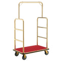 Gold Stainless Steel Bellman Cart K16378