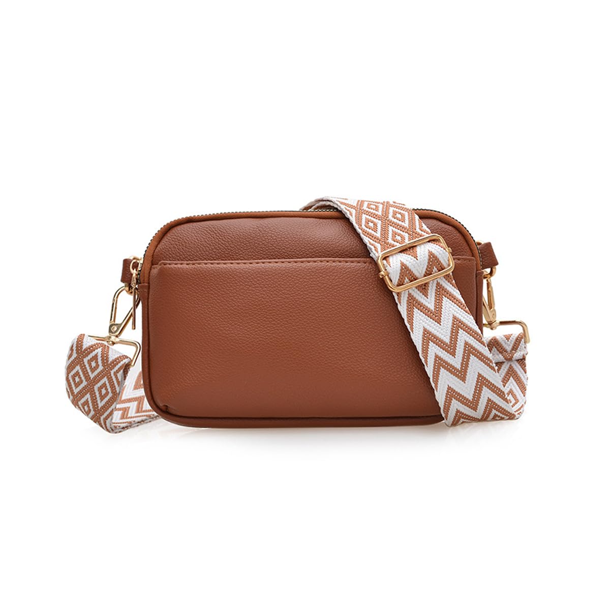 Mini Crossbody Bag Vegan Leather Sling Purse B53902