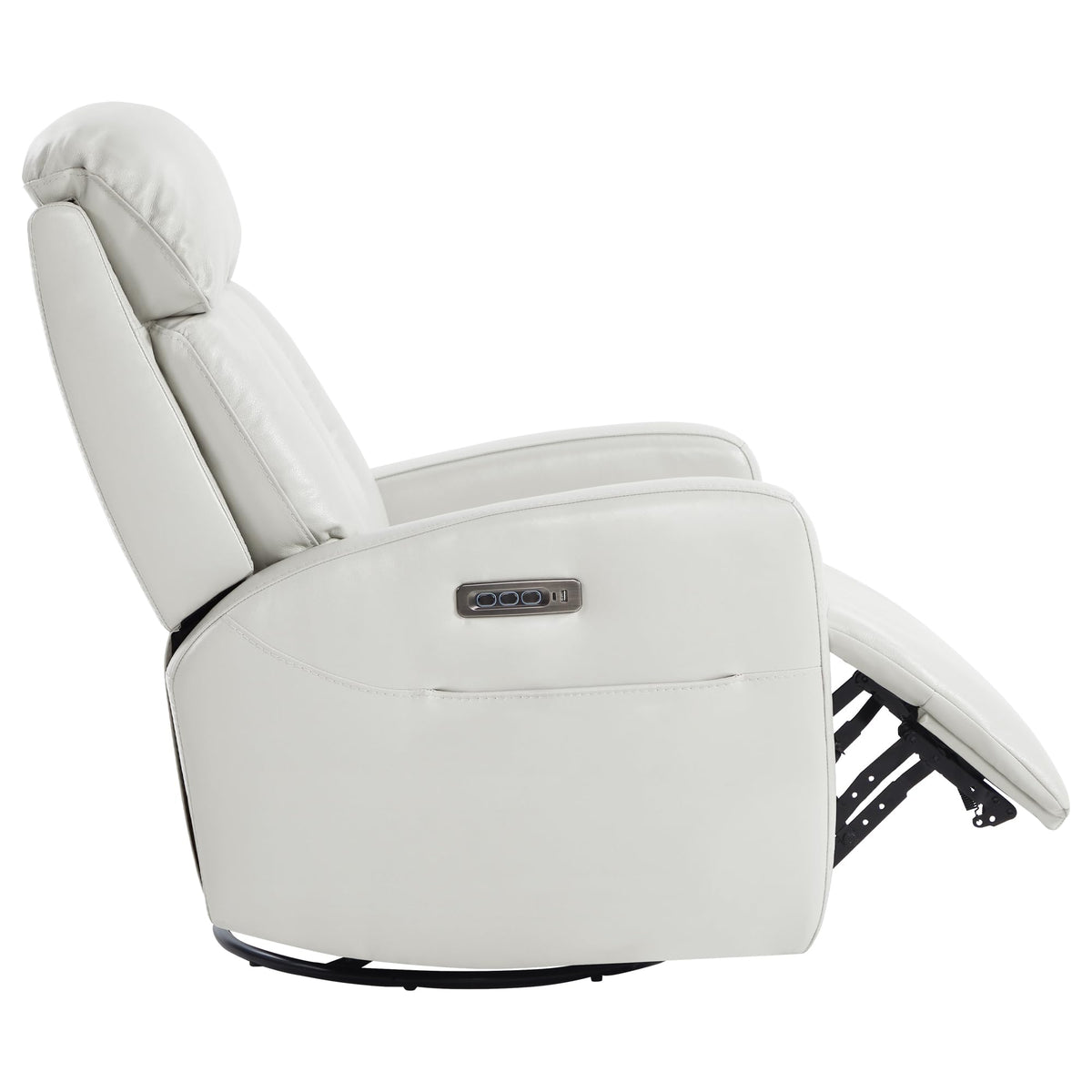 Genuine Leather Power Recliner Chair T68756