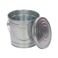 6 Gallon Galvanized Steel Locking Lid Storage Can U1400