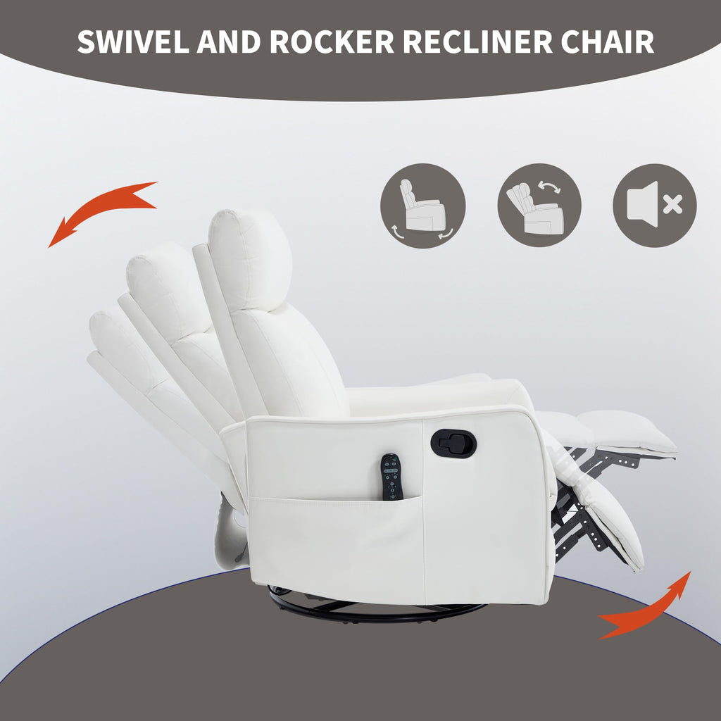 High Back Massage Recliner with Heat Y979
