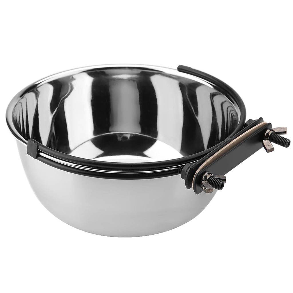 Stainless Steel Hanging Food Water Bowl Feeder J987
