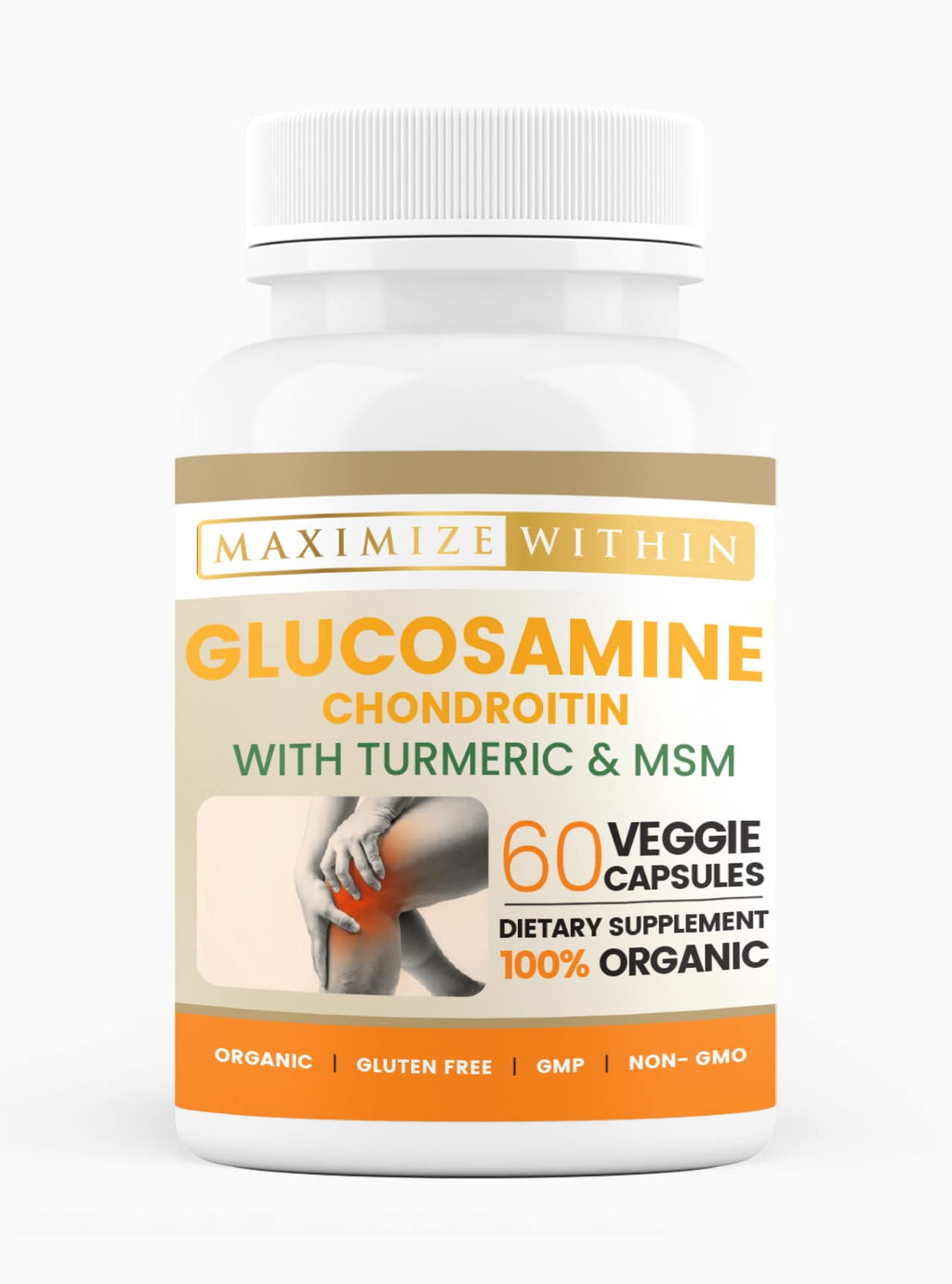 Glucosamine Chondroitin Turmeric MSM 60 Veggie Capsules P761