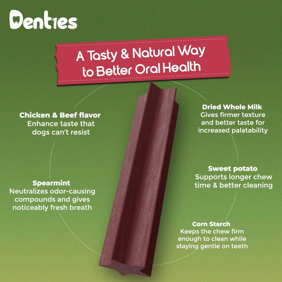 Dental Chews for Small Dogs 16 oz 35 Treats W838