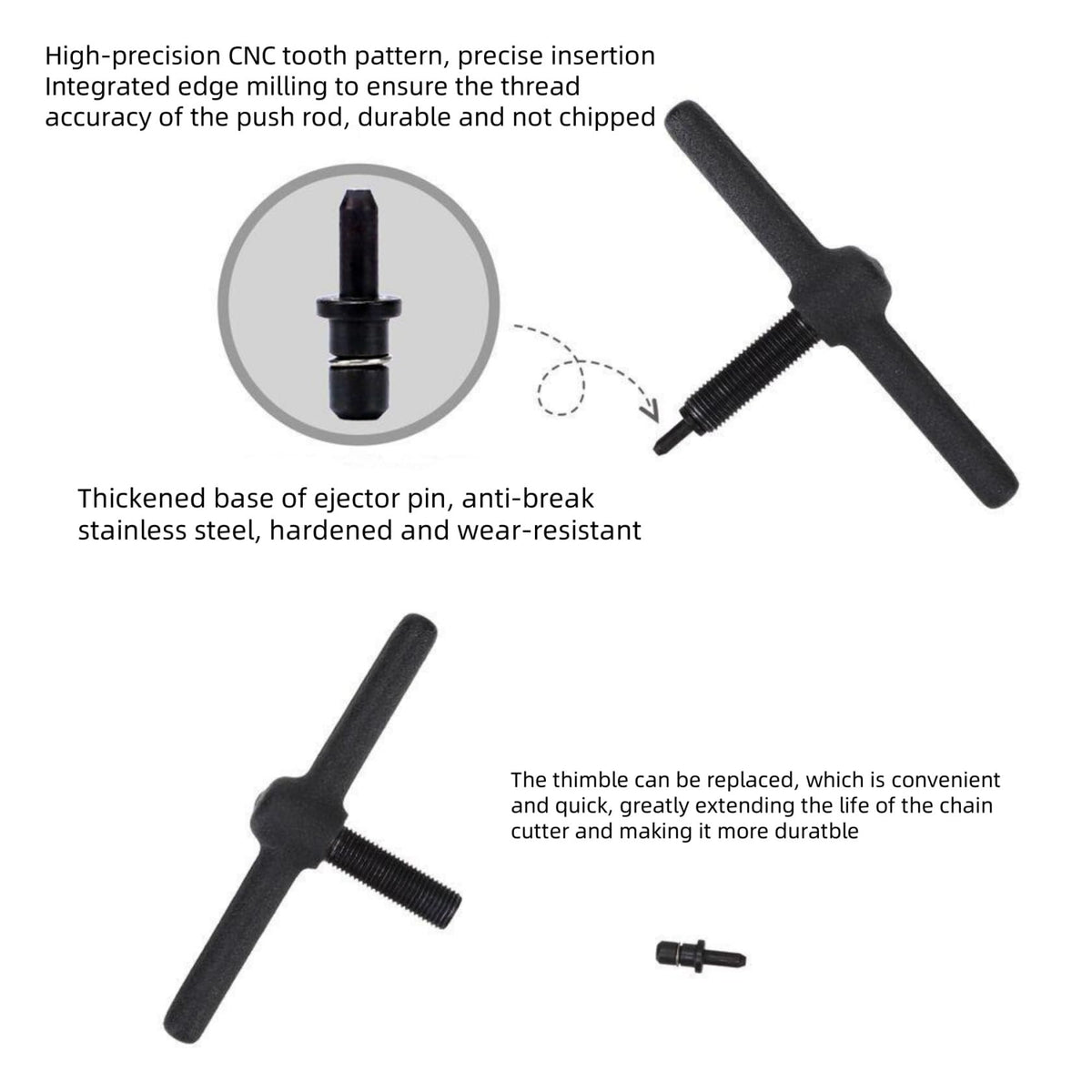 Bicycle Chain Breaker Removal Tool Kit H49161