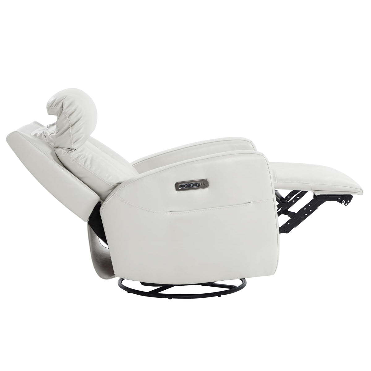 Genuine Leather Power Recliner Chair T68756