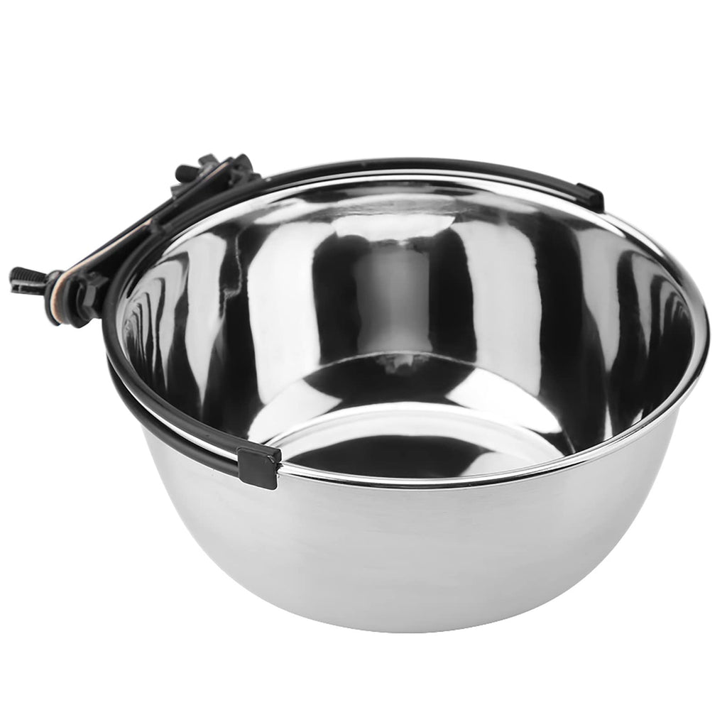 Stainless Steel Hanging Food Water Bowl Feeder J987