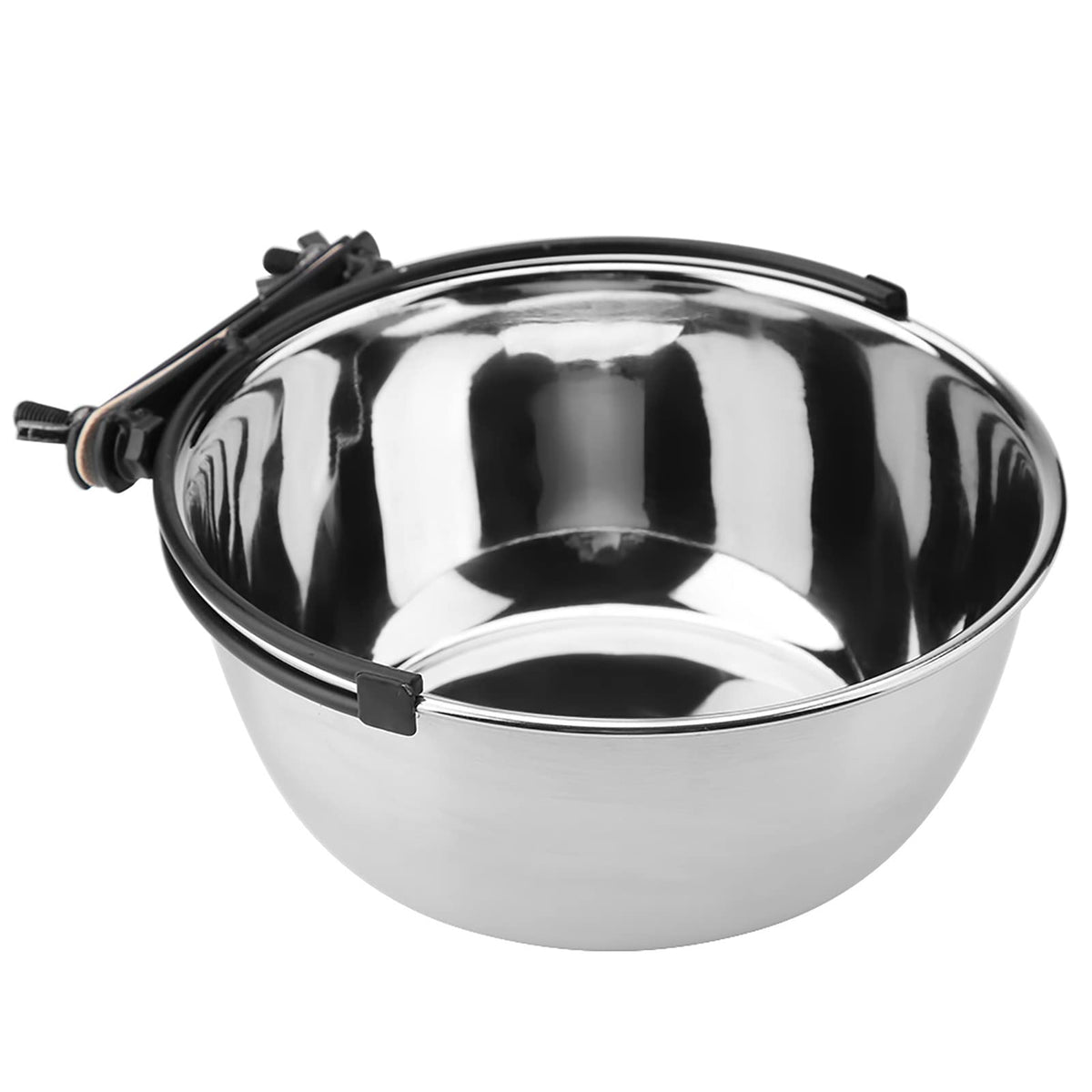 Stainless Steel Hanging Food Water Bowl Feeder J987