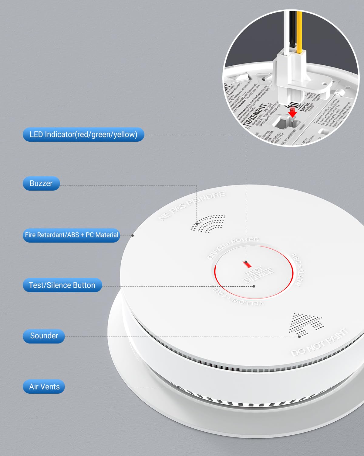 Smoke & CO Detector X7282