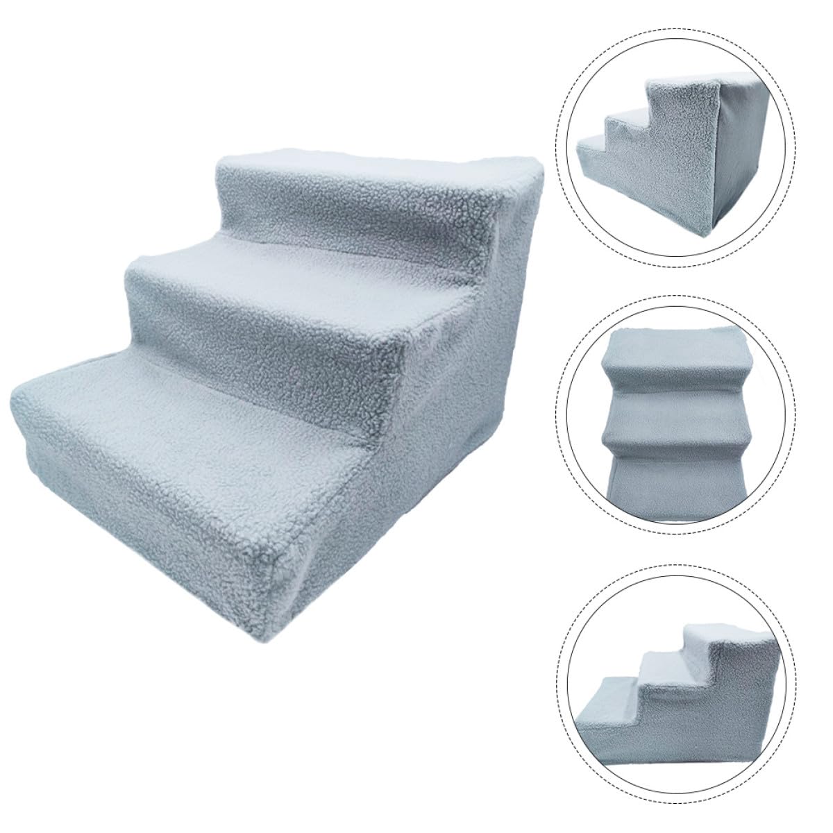 Gray Non-Slip Pet Stairs J847