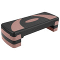 31" Adjustable Step Aerobic Platform with 4 Stackable Risers H333