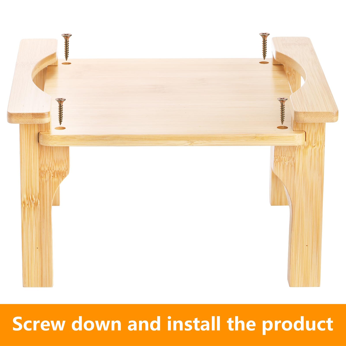 2 Pack Natural Bamboo Beverage Dispenser Stand S3763