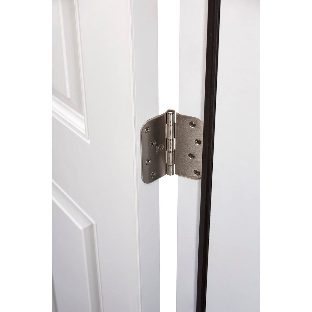 Steel Primed Left Hand In-Swing Prehung Front Door 1/2 Lite 2-Panel Clear Glass 36" x 80" Q7989