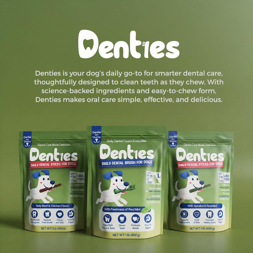 Dental Chews for Small Dogs 16 oz 35 Treats W838