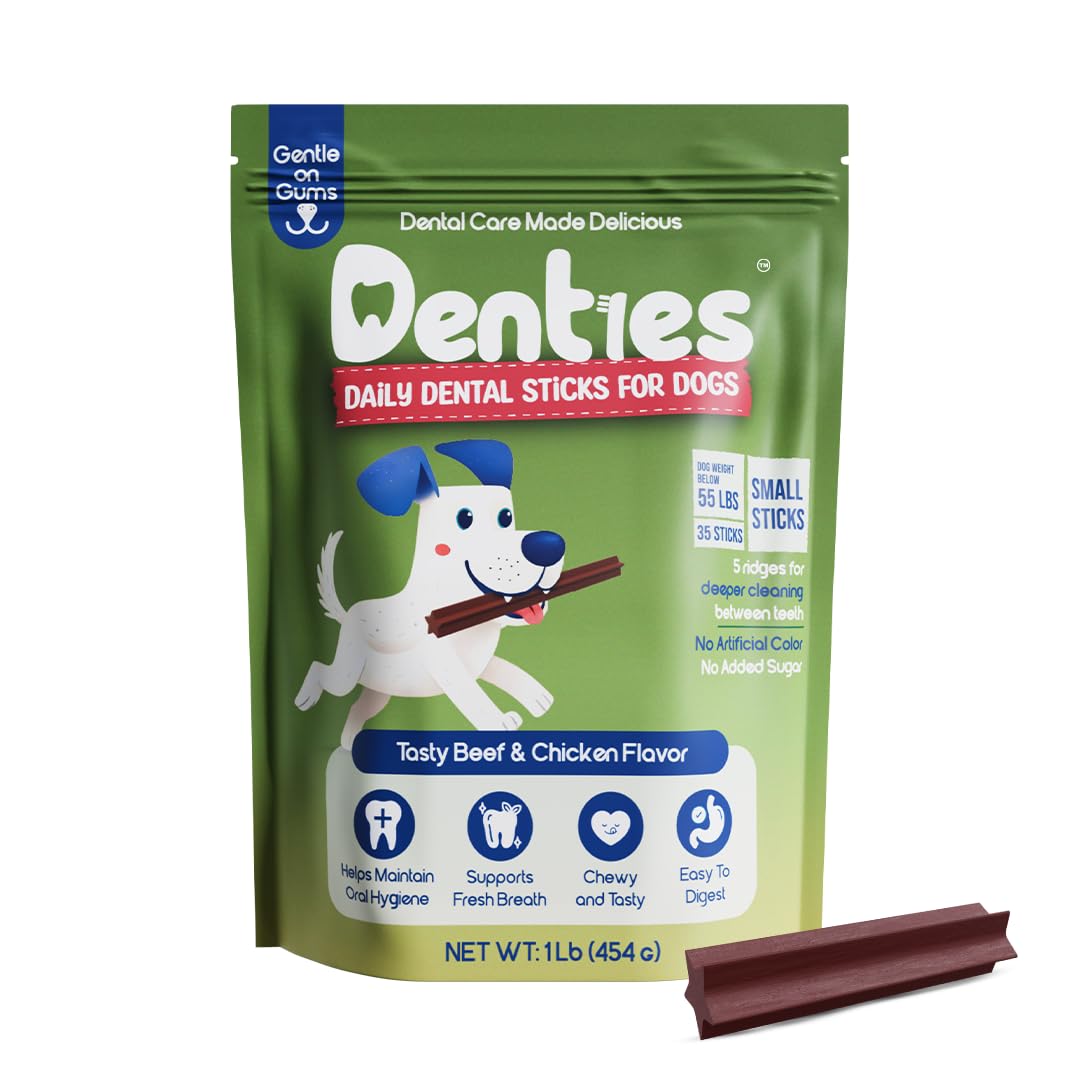 Dental Chews for Small Dogs 16 oz 35 Treats W838