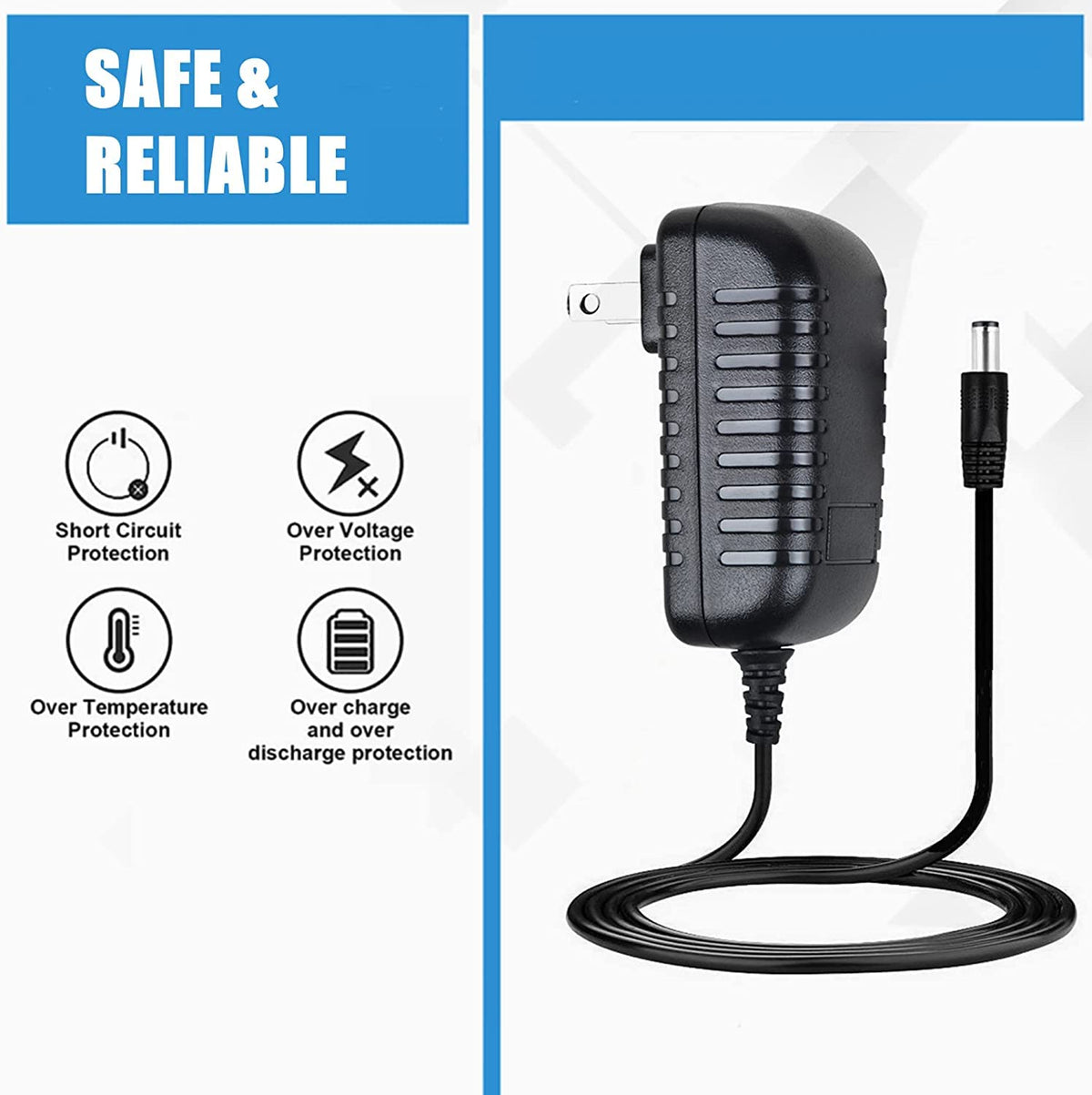 15V AC/DC Adapter Replacement J8563