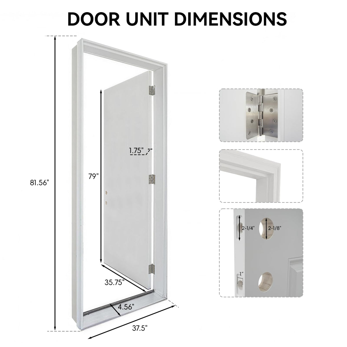 36"x80" Fiberglass Entry Door K993