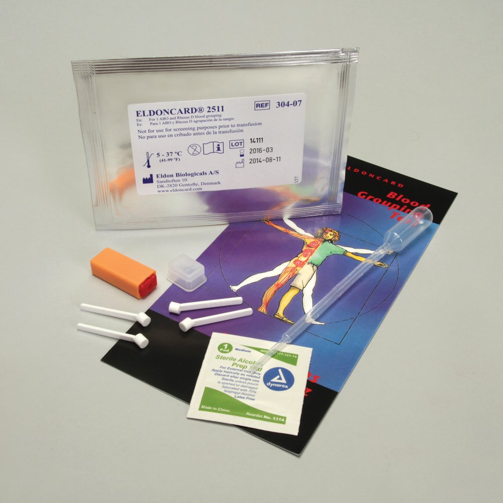 Blood Typing Kit ABO/RH T695