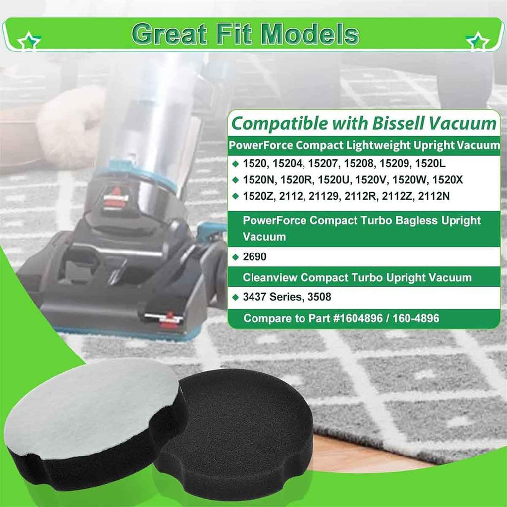 4 Pack Vacuum Cleaner Filter Replacement C65577