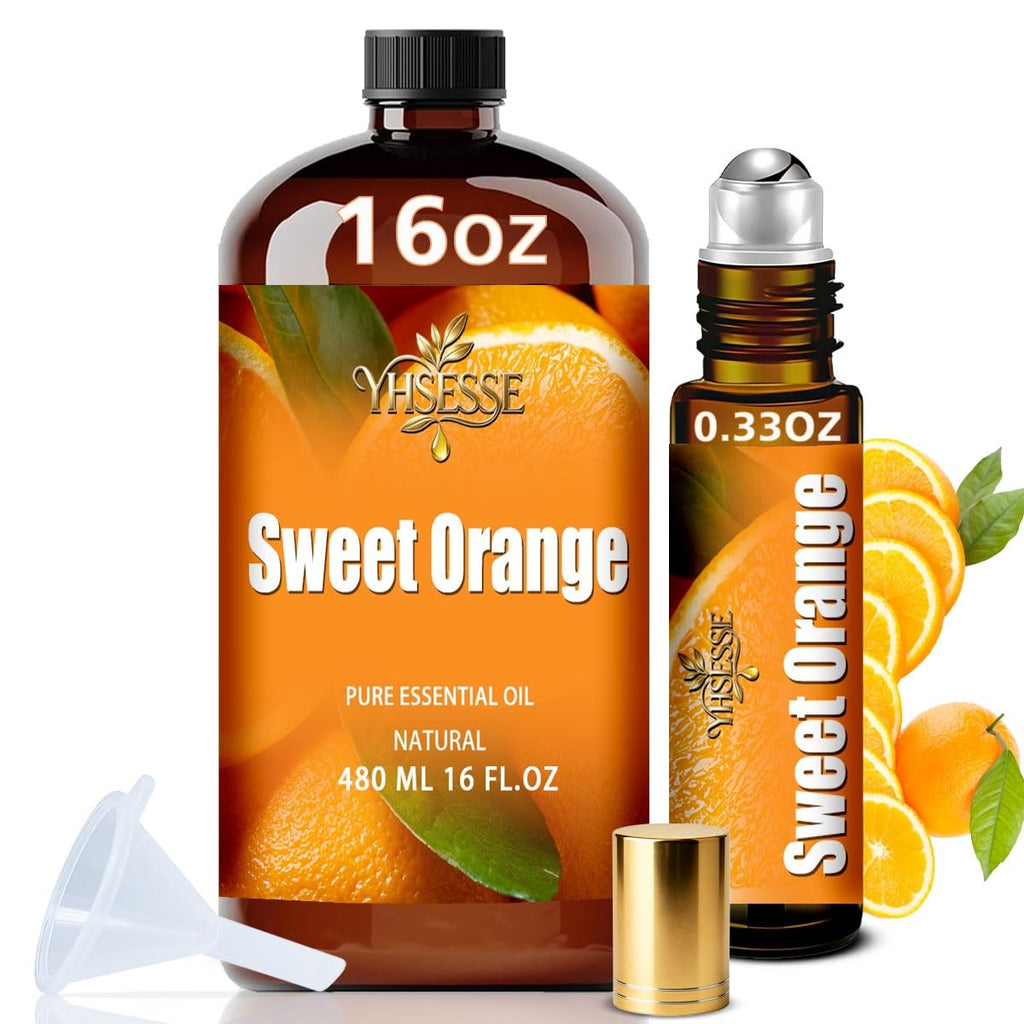 Lavender 4 Fl Oz and Sweet Orange 16 Fl Oz Essential Oil U141163