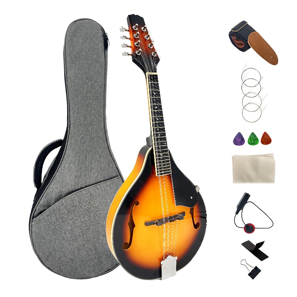 A-Style 8 String Mahogany Acoustic Mandolin V15625