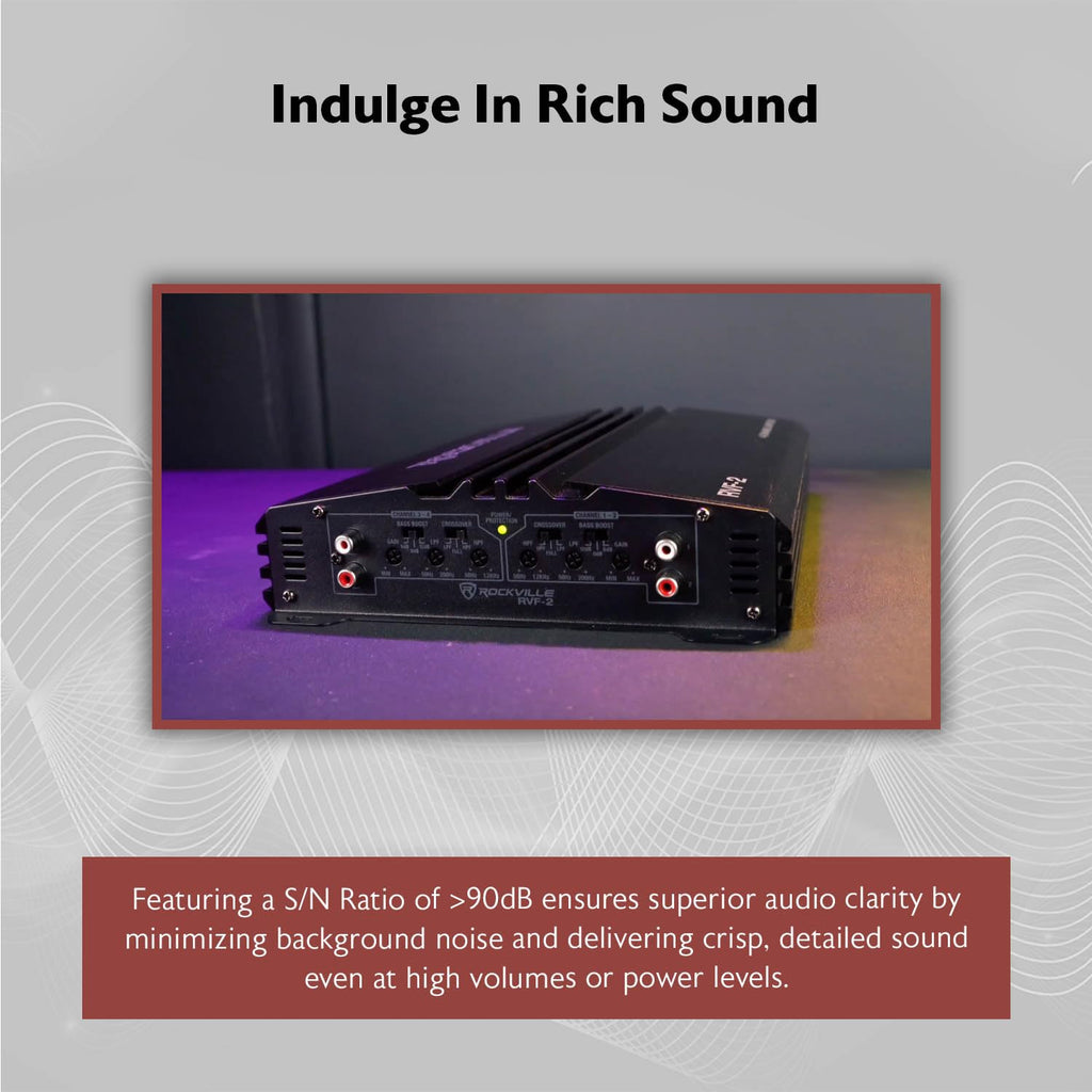 4 Channel Car Stereo Amplifier A53936
