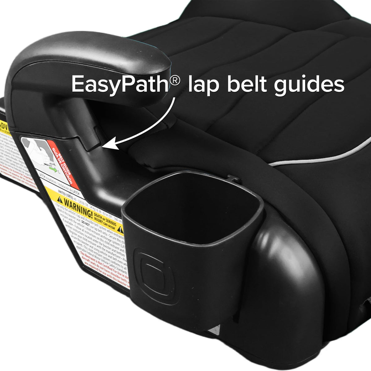 Backless Booster for Children 40-120 lbs F201976