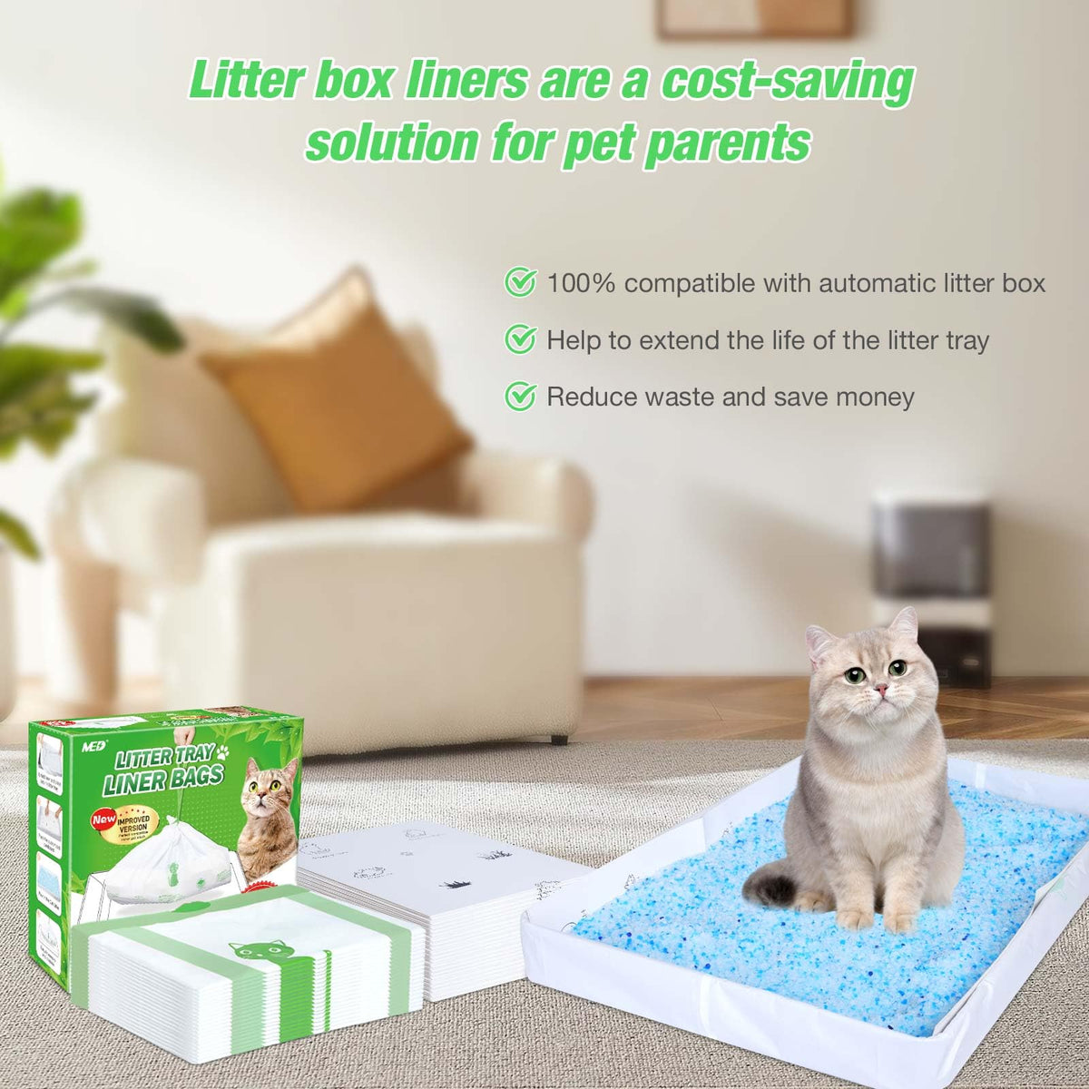 Litter Box Liners 20 Pack D5058