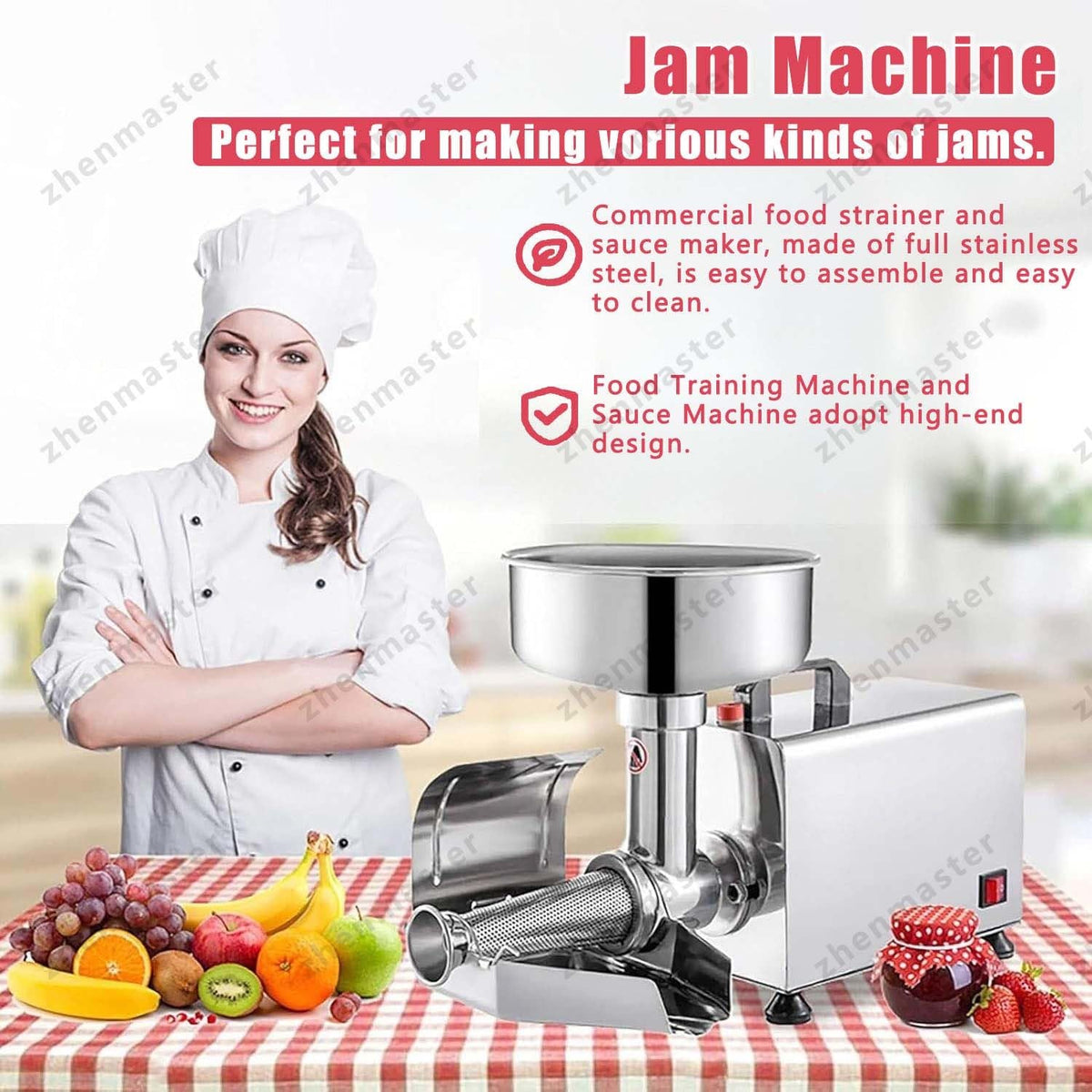 Electric Juicer 450W Stainless Steel K47928