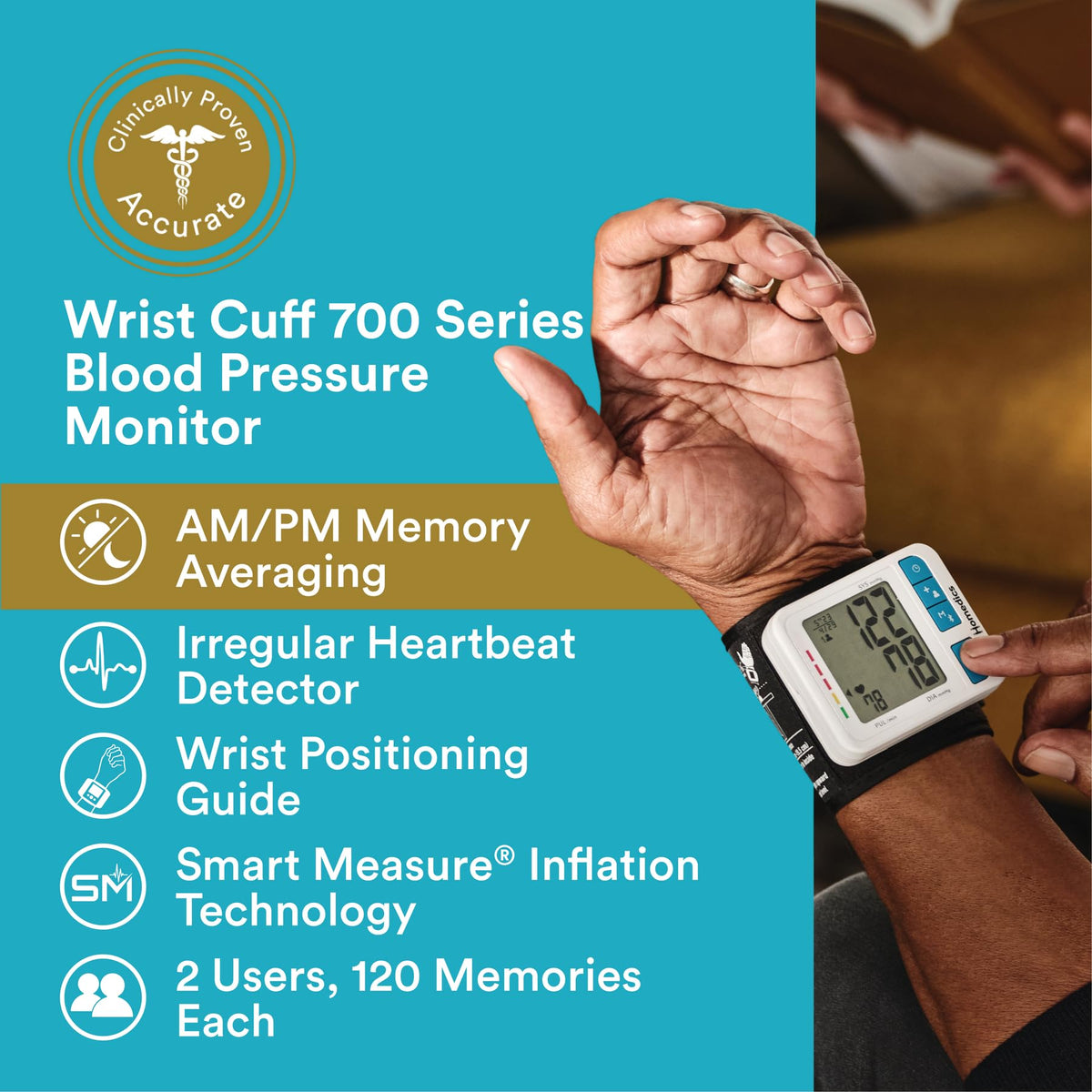 Wrist Cuff Blood Pressure Monitor N5375