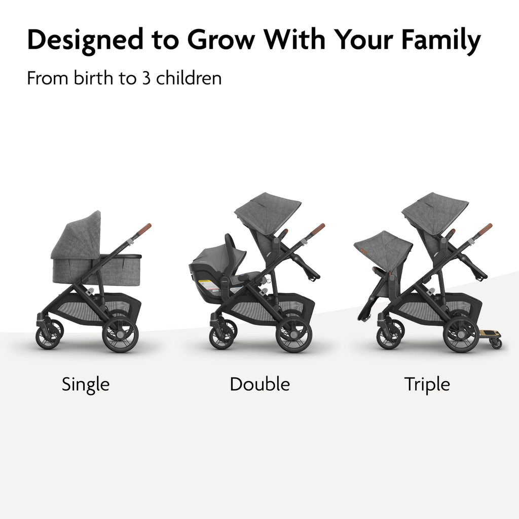 Convertible Single-to-Double Stroller D79515