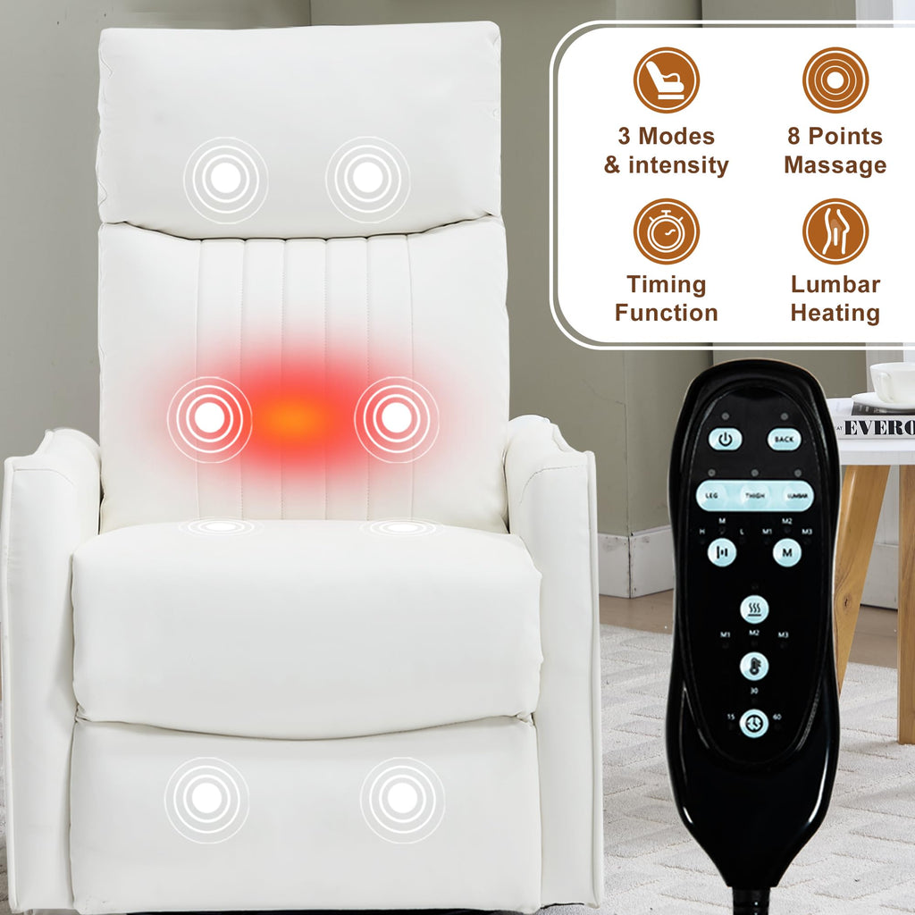 High Back Massage Recliner with Heat Y979