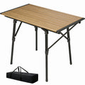 Lightweight Aluminum Alloy Folding Camping Table with Carry Bag I701