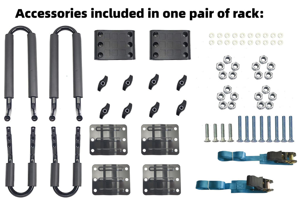 2 Pairs Kayak Roof Rack W7894