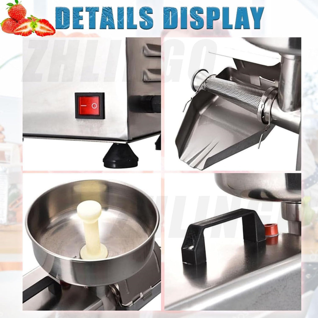 450W Stainless Steel Electric Tomato Strainer U49744