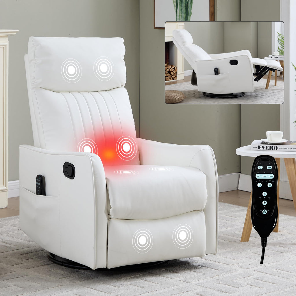 High Back Massage Recliner with Heat Y979