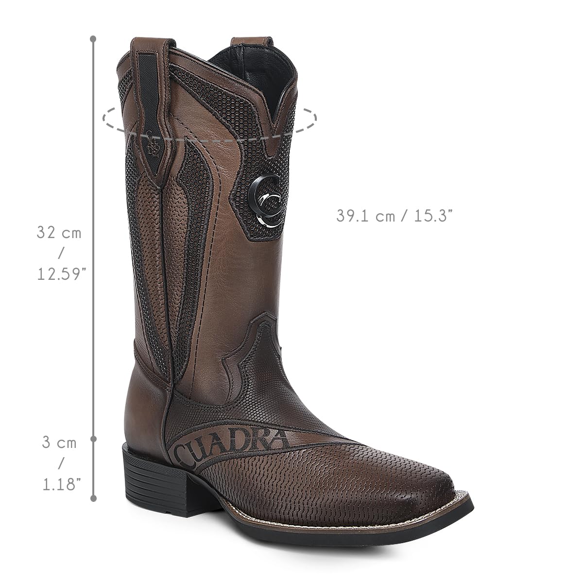 Honey Brown Bovine Leather Boot S61447