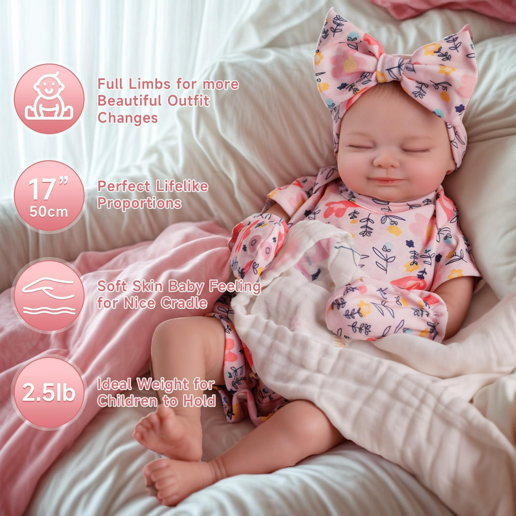 Lifelike Reborn Baby Dolls 17inch N420886