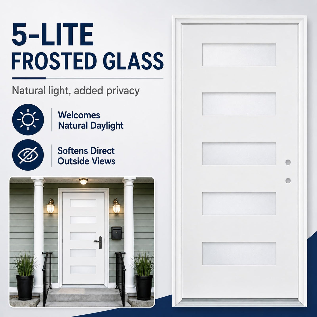 36"x80" Fiberglass Entry Door K993