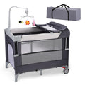 5-in-1 Portable Baby Bassinet with Changing Table and Carry Bag F244705
