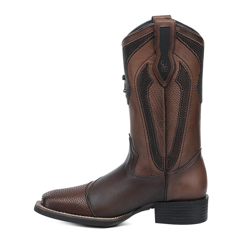 Honey Brown Bovine Leather Boot S61447