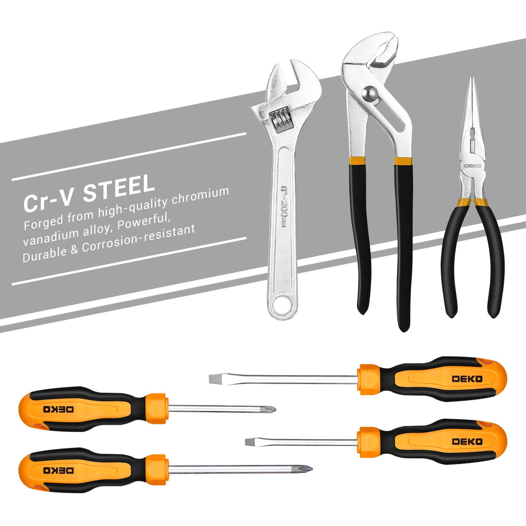 192 Piece Mechanics Tool Set with Plastic Storage Case G2494