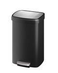 13 gal / 50 L Plastic Trash Can with Lid T733250