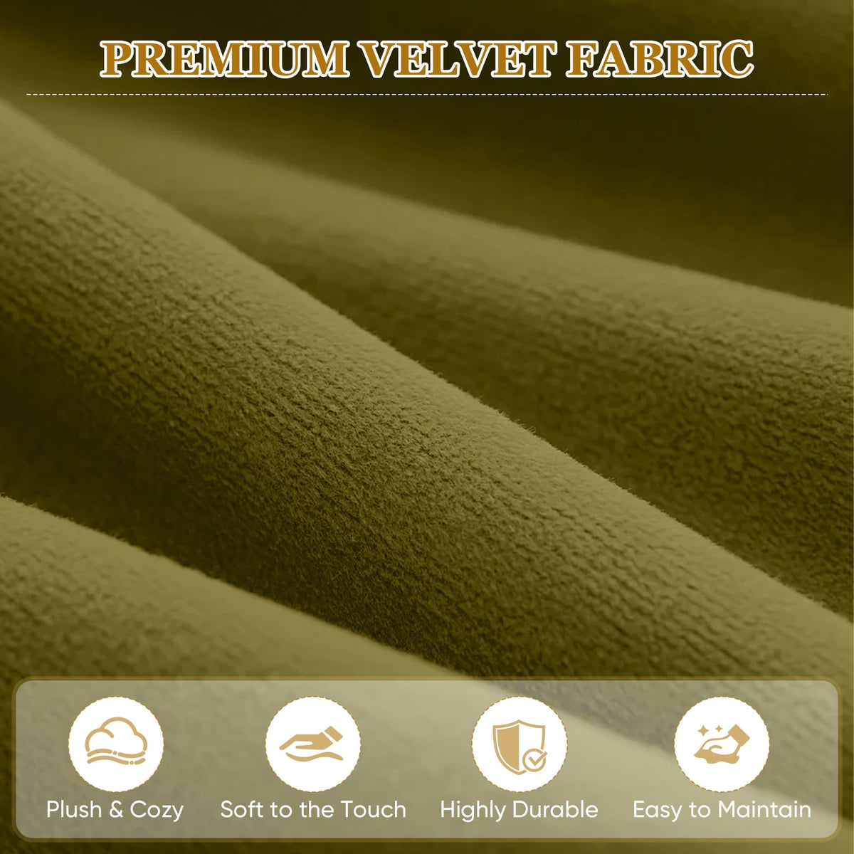 Velvet Swivel Barrel Chairs Set of 2 X91166